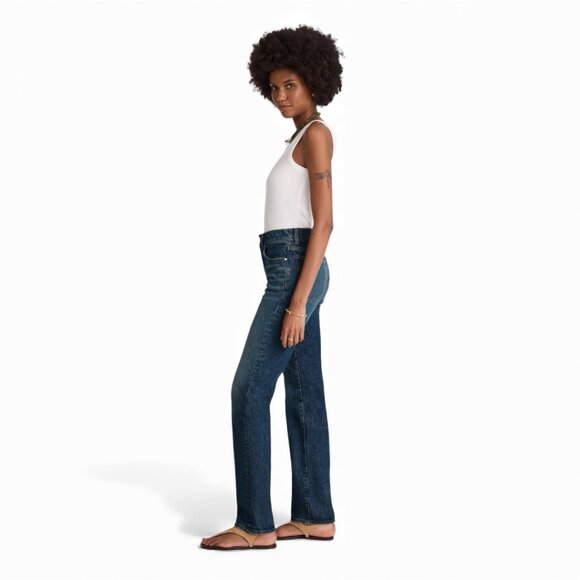 Madewell Longline Straight Jean Petite Size 28P - Picture 2 of 13